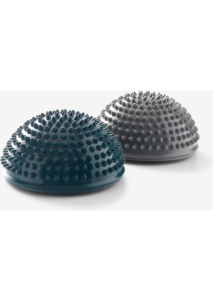 Çift Taraflı ve Modüler Ayak Masaj Topu - Gri / Yeşil - Rehabfeet - Fitness