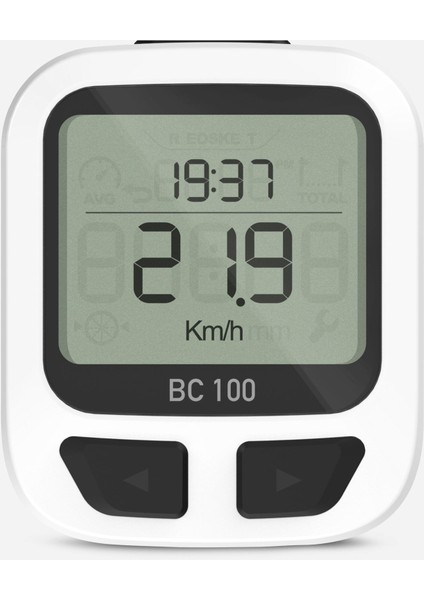 100 Siyah Kablolu Bisiklet Sayacı