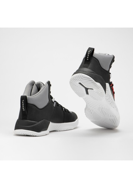 Yetişkin Basketbol Ayakkabısı - Gri/siyah - Protect 120 modelleri