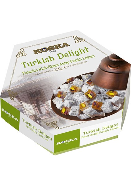 Duble Fıstıklı Lokum 250 G