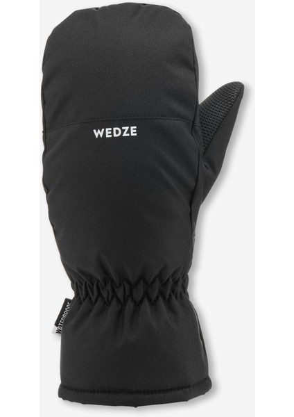 Çocuk Tek Parmaklı Kayak Eldiveni - Siyah - 100 beden: 10 yaş