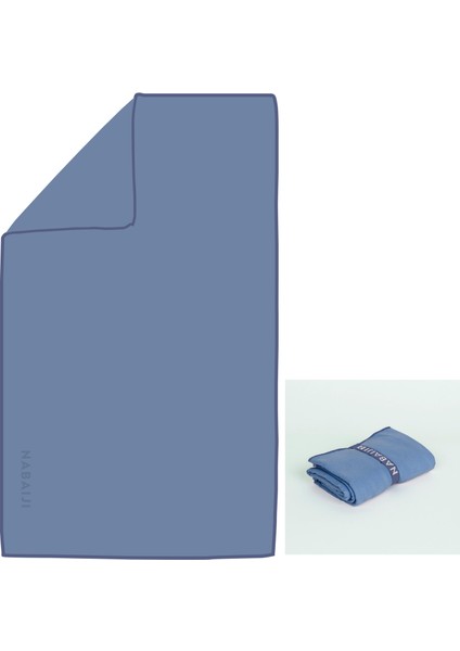 Mikrofiber Havlu - Mavi - L Boy