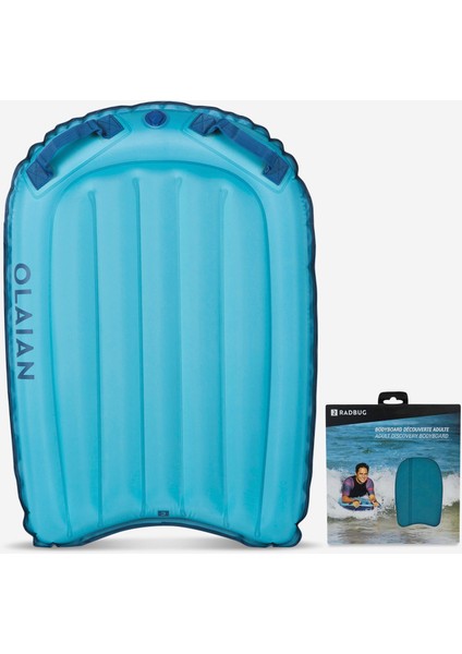 Şişirilebilir Bodyboard - Mavi - 25/90 kg