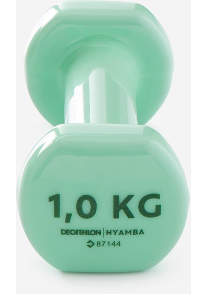 Yeşil 1 kg Dambıl - 2 Adet - Fitness