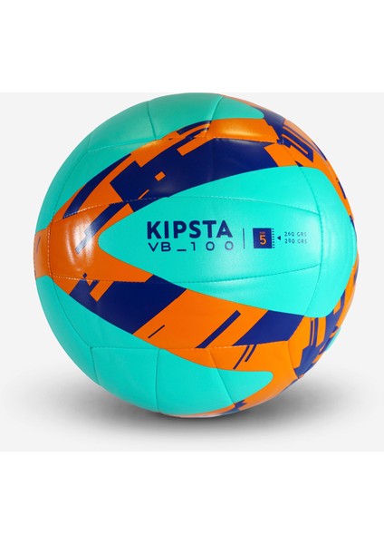 Öğretici Voleybol Topu - Turkuaz - V100