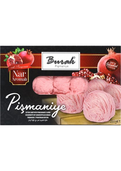 Pişmaniye Nar Aromalı Pişmaniye 250 G