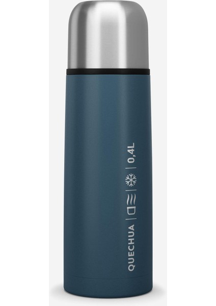 Paslanmaz Çelik Termos - 0,4 Litre - Mavi