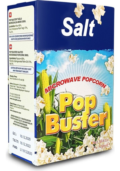 Tuzlu Mikrodalga Mısır 300 G fiyatları