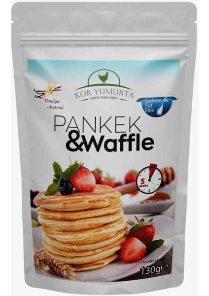 Vanilya Aromalı Pankek Waffle Karışımı 130 G
