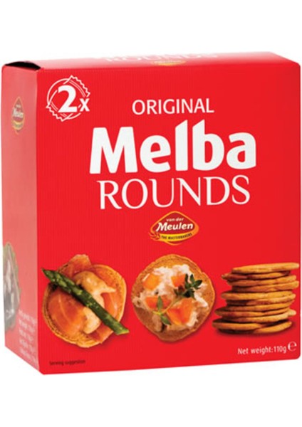 Van Der Melba Rounds Kıtır Ekmek 110 G