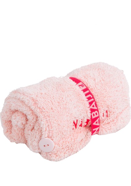 Mikrofiber Saç Havlusu - Açık Pembe fiyatları