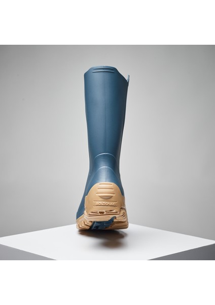 Kadın Kısa Yağmur Çizmesi - Mavi - Avcılık ve Doğa Gözlemi - 100 modelleri