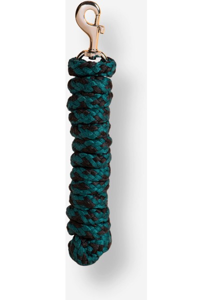 Yular Ipi - Midilli ve At Boy - Siyah / Petrol Mavisi - 2 Metre - Tack