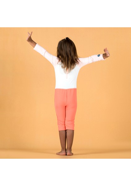 Bebek / Çocuk Uv Korumalı Uzun Kollu Wetsuit - Baskılı / Pembe fiyatları