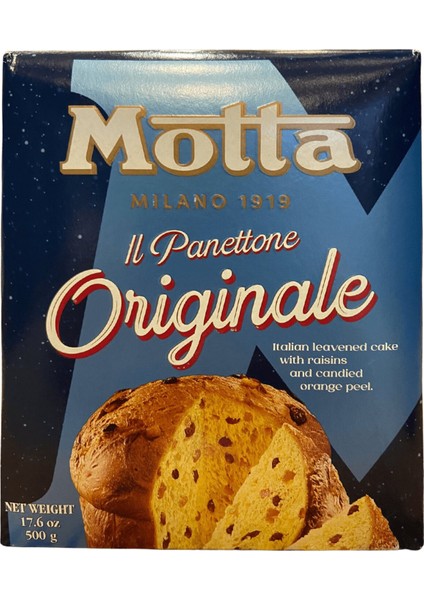 Panettone Kuru Üzüm ve Portakallı Kek 500 G