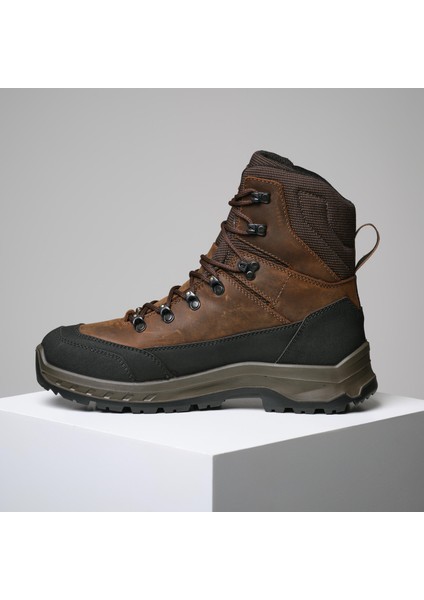 Su Geçirmez Bot - Avcılık ve Doğa Gözlemi - Kahverengi - Crosshunt 500 V2 modelleri