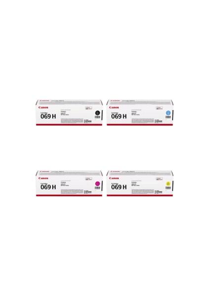 CRG-069H Orjinal Toner 4'lü Set - Tüm Renkler Toner Takımı