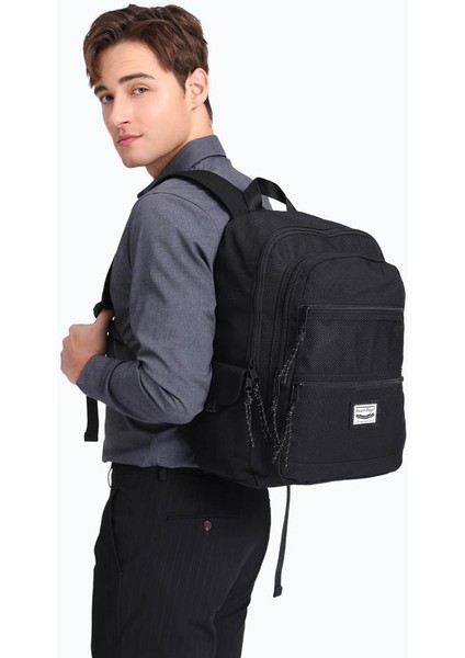 Sırt Çantası Okul Boyu Kalem Kutusu Hediyeli 3237 - Koyu Gri fırsatları