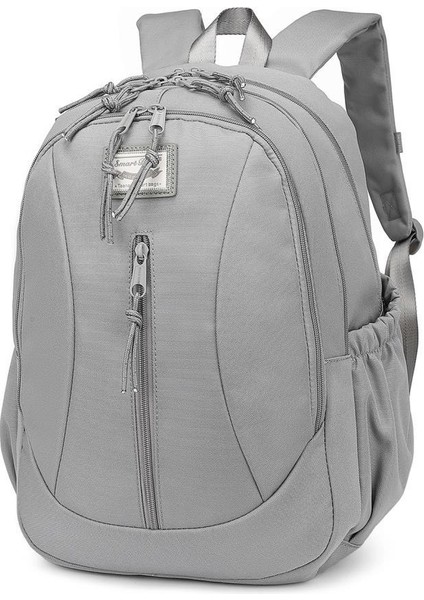 Sırt Çantası Okul Boyu Kalem Kutusu Hediyeli 3233- Vizon modelleri