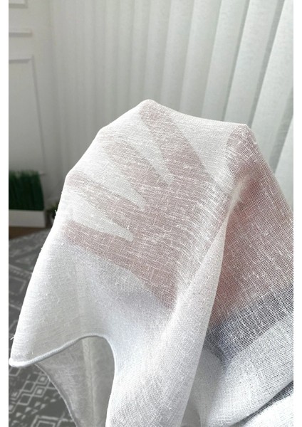 Naturel Keten Tül Perde1/ 3 Sık Pile Kırışmaz Ütü Istemeyen Tül Perde modelleri