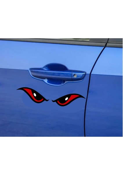 Korkutucu Gözler Araba Oto Motosiklet Sticker 00086 fiyatları