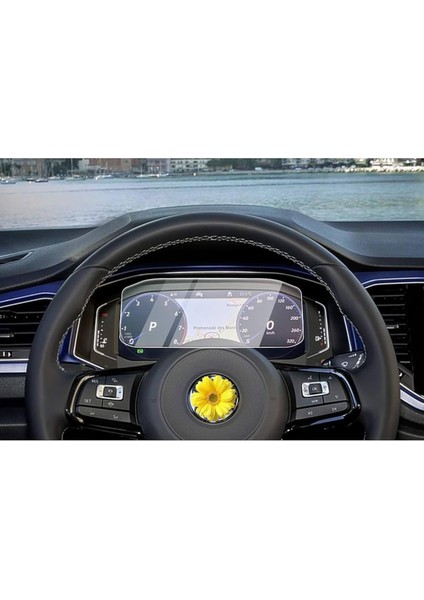 Volkswagen T-Roc 2019-2023 10.25 Inç Dijital Gösterge Uyumlu 9h Nano Ekran Koruyucu
