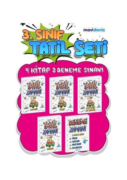 3. Sınıf Yaz Tatili Seti