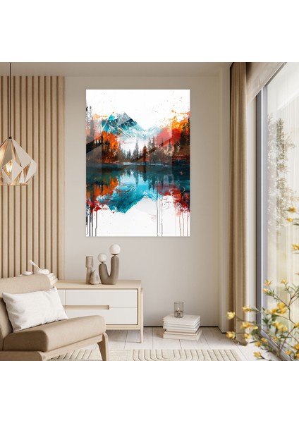 Ashvin Harrison Cam Duvar Sanatı: Doğa Manzarası Sahnesi Cam Duvar Sanatı, Doğa Manzarası, 30X45 fiyatları