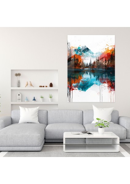 Ashvin Harrison Cam Duvar Sanatı: Doğa Manzarası Sahnesi Cam Duvar Sanatı, Doğa Manzarası, 30X45 modelleri