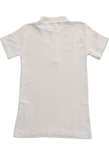 Kız Çocuk Okul Tarz Pamuk T-Shirt - 5-17 Yaş AG001 fırsatları