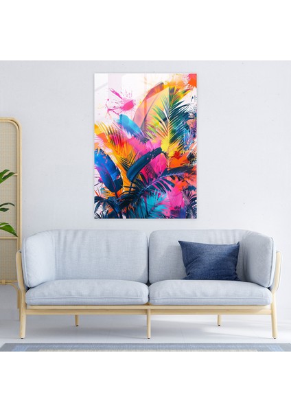 Ashvin Harrison Botanik Cam Baskı Cam Duvar Tablosu, 30X45 fiyatları