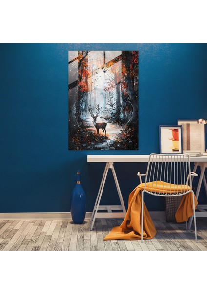 Büyülü Orman Cam Baskı - Büyülü Orman, 30X45 modelleri