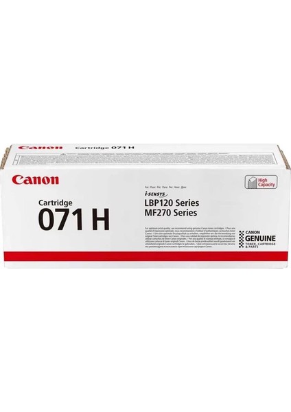 CRG-071H Orjinal Siyah Toner