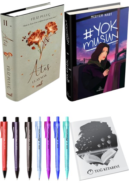 Yokmusun Ciltli Meryem Nart ve Ateş Ulaşmak 2 Ciltli Filiz Puluç 2li Set
