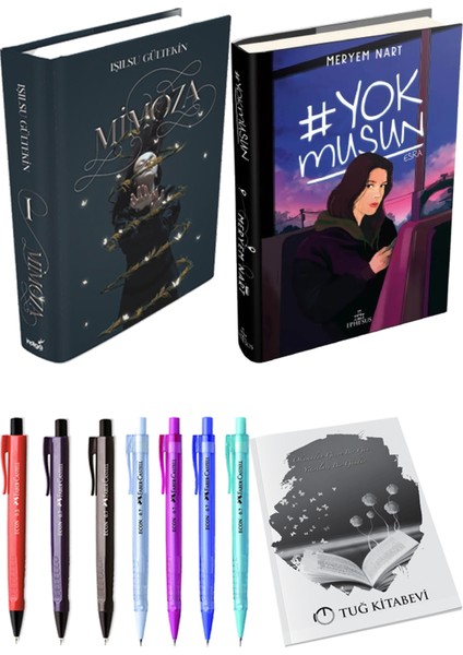 Yokmusun Ciltli Meryem Nart ve Mimoza Ciltli Işılsu Gültekin 2li Set