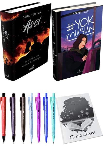 Yokmusun Ciltli Meryem Nart ve Asel Ciltli Sena Nur Işık 2li Set