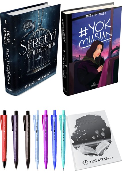 Yokmusun Ciltli Meryem Nart ve Serçeyi Öldürmek Ciltli Dilan Durmaz 2li Set