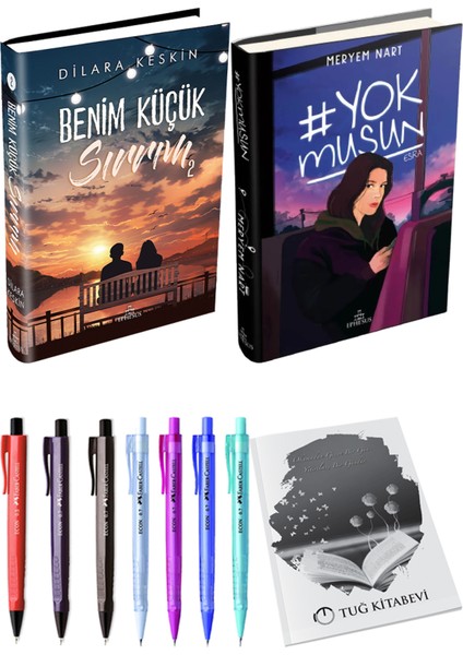 Yokmusun Ciltli Meryem Nart ve Ephesus Yayınları Benim Küçük Sırrım 2 Ciltli Dilara Keskin 2li Set