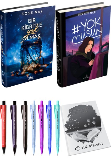 Yokmusun Ciltli Meryem Nart ve Guardian Yayınları Bir Kibritle Yok Olmak 1 Ciltli Özge Naz 2li Set