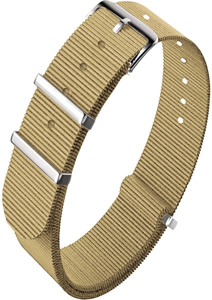 24MM Fossil-Welder-Casio-Seiko-Omega-Armani Saat Uyumlu Nato Tekstil Kumaş Saat Kordonu 24NTGMS