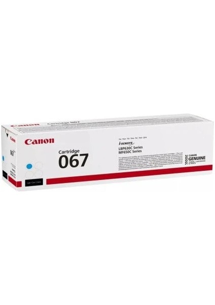 CRG-067 Cyan Orjinal Mavi Toner