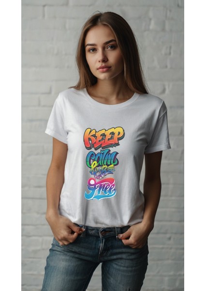 Kadıncropbaskılıt-Shirtkadın Tişört modelleri