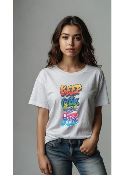 Kadıncropbaskılıt-Shirtkadın Tişört indirimleri