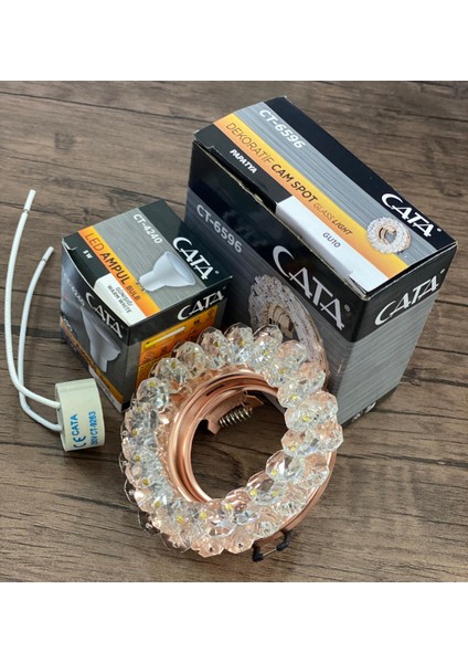 Papatya Cam Spot Kasa CT-6596 ( Takım Halinde ) Gün Işığı