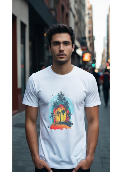 Erkek Baskılı T-Shirt Erkek Tişört fiyatları