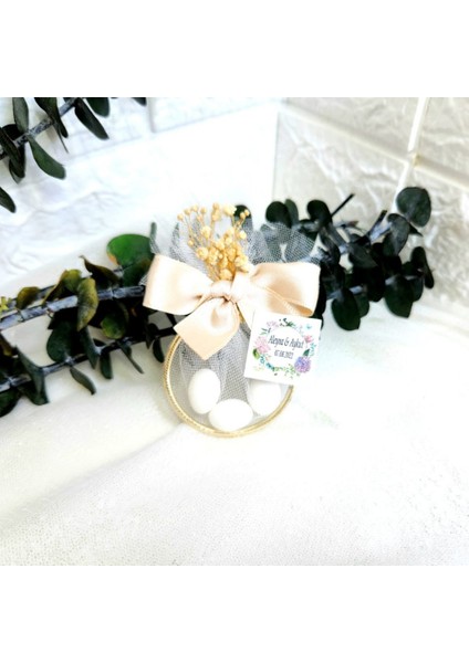 20 Adet Süslemeli Halka Şekerleme, Nikah Şekeri, Doğum, Sünnet, Düğün Nişan Söz, Kına, Hediyelik fiyatları