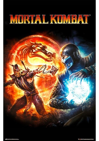 Mortal Kombat 9 Videogame Maxi Poster