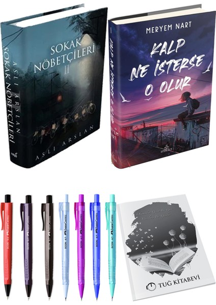 Kalp Ne Isterse O Olur 1 Ciltli Meryem Nart ve Sokak Nöbetçileri 2 Ciltli Aslı Arslan 2li Set
