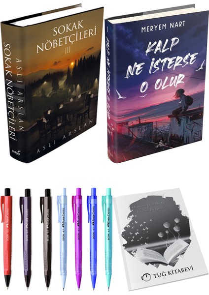 Kalp Ne Isterse O Olur 1 Ciltli Meryem Nart ve Sokak Nöbetçileri 3 Ciltli Aslı Arslan 2li Set