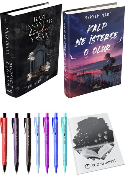 Kalp Ne Isterse O Olur 1 Ciltli Meryem Nart ve Bazı Insanlar Böyle Yaşar 1 Ciltli Filiz Puluç 2li Set